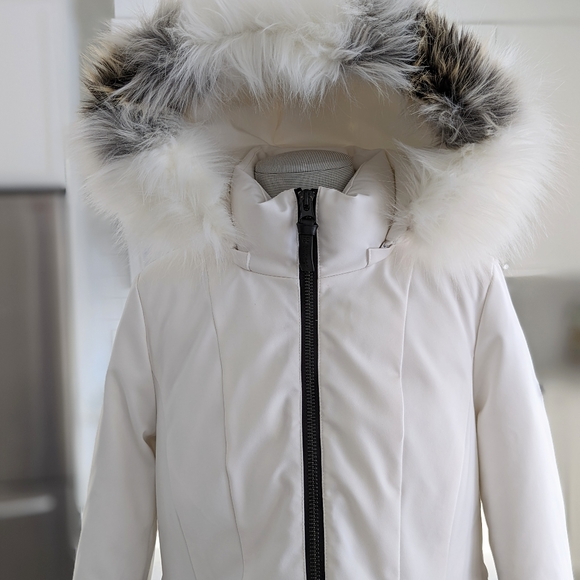 Derek Lam 10 Crosby white winter coat, medium - Picture 1 of 16